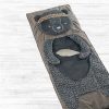 Personalised Toddler Bear Sleeping Bag Swag with Embroidered Name