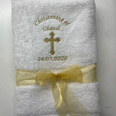 Christening Towel